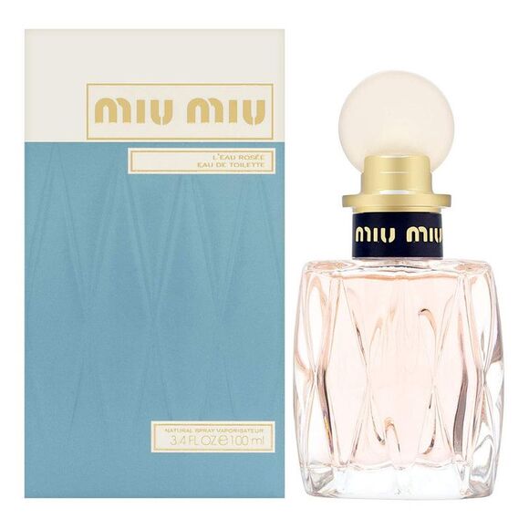 Miu Miu L'Eau Rosee Eau de Toilette - 3.4oz - Picture 1 of 3